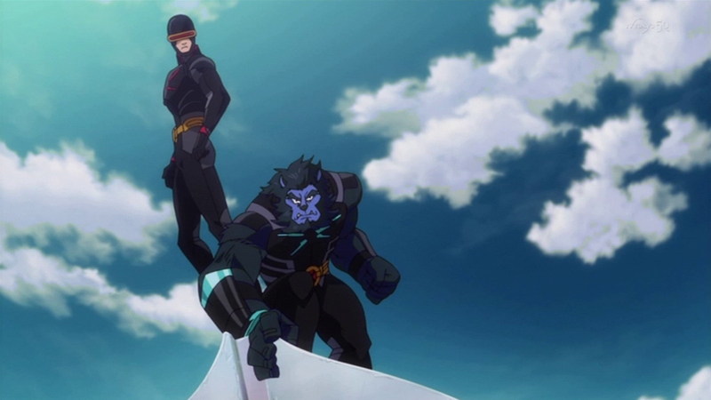 Illustration for article titled The Avengers (and other Marvel Heroes) in Their Official Anime Forms